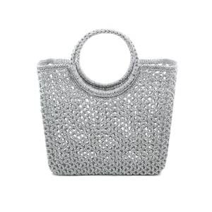 NEW BC HANDBAGS women's costa bella bag in silver